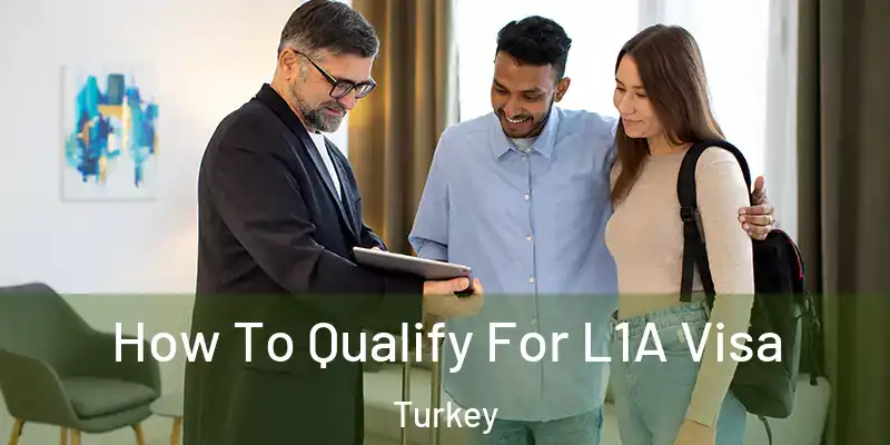  How To Qualify For L1A Visa Turkey